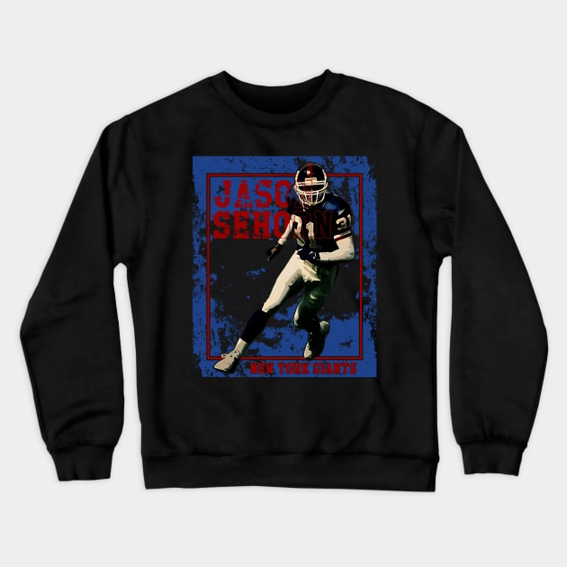 Jason sehorn || new york giants Crewneck Sweatshirt by Aloenalone